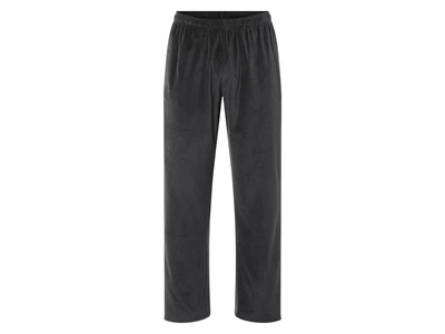 Пижамные брюки велюровые для мужчины Livergy LIDL 457564 XL графитовый