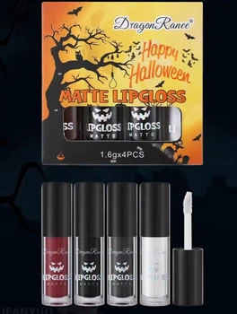 Набір з 4 помад Dragon Ranee HALLOWEN Matte Lipgloss 1.6 г х 4шт