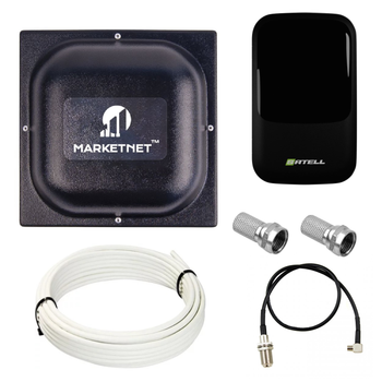 Комплект WiFi роутер 3G 4G LTE модем SATELL F3000 з панельною антеною MIMO MarketNet T800 18 дБ