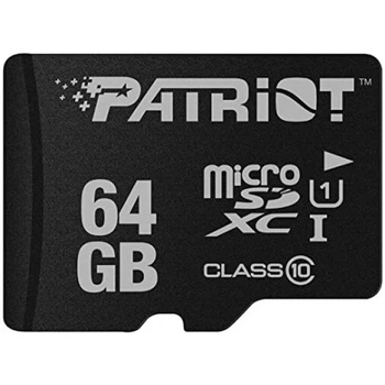 Карта пам'яті microSDXC (UHS-1) Patriot LX Series 64Gb class 10 (PSF64GMDC10) (433)