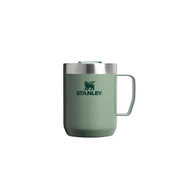 Термокружка з ручкою 230мл STANLEY Everyday Mug Hammertone Green 10-13103-0046