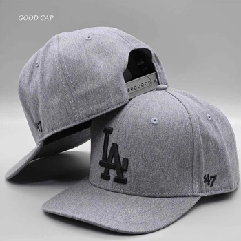 Кепка снэпбек snapback LA 47 Серый