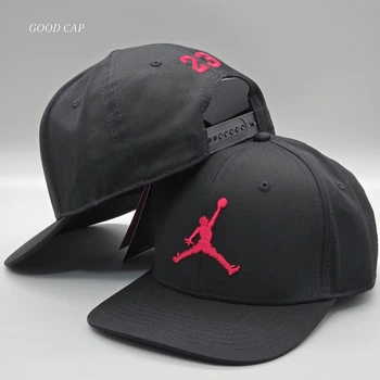 Кепка снэпбек snapback Jordan 23 Черный с красным