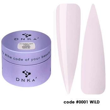 DNKa Builder Gel Light Універсальний трифазний гель #0001 Wild, 30 мл