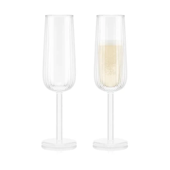 Бокалы для шампанского DOURO, 2шт, 300 мл, с двойными стенками BODUM 12322-10