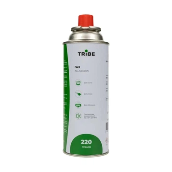 Картридж газовий Tribe цанговий 220 г T-HF-0006