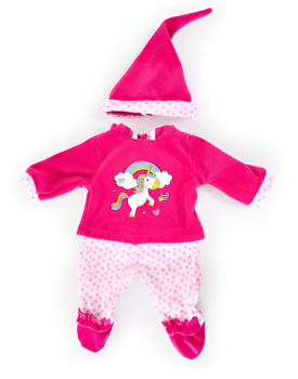 Набір одягу для ляльок Bayer Design Deluxe єдиноріг 42-46 см 84690AA (4003336846904)