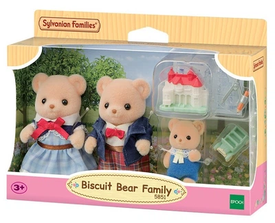 Zestaw Sylvanian Families Rodzina Misiów Ciasteczkowych 5851 (5054131058510)