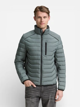 Куртка демисезонная мужская Tom Tailor 1046223-21951 XL Washed Jasper Green (4068128660175)