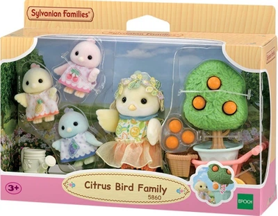 Zestaw Sylvanian Families Rodzina Cytrynowych Ptaków 5860 (5054131058602)