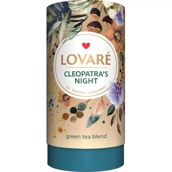Чай Lovare ночь Клеопатры фруктовый 80 г к/б
