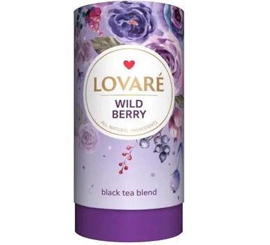 Чай Lovare дика ягода 80 г к/б