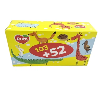 Серветки для столу Ruta 2-х шарові Kids 155 шт.