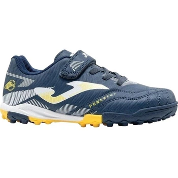 Сороконожки (шиповки) детские Joma POWERFULL темно-сине-желтые 30 POJS2603TFV