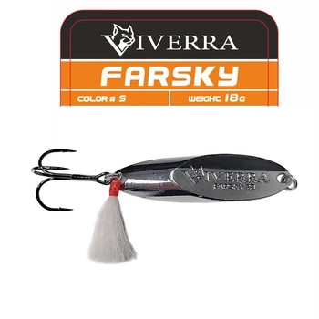 Кастмастер Viverra FARSKY 18g Black-Silver