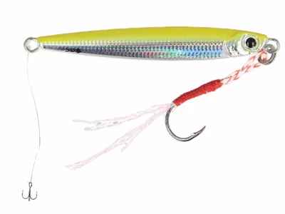 Пилькер Golden Catch Dasher 213 UV 7g с поводком и тройником для ловли саргана, ставриди, луфаря, жереха, судака