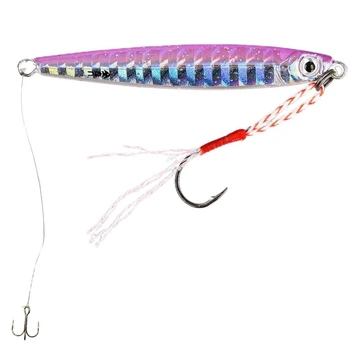 Пилькер Golden Catch Dasher 204 7g с поводком и тройником для ловли саргана, ставриди, луфаря, жереха, судака