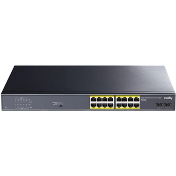 Неуправляемый коммутатор Cudy GS1020PS2 18-портовый Gigabit PoE+ 2×SFP 200 Вт металлический (418B67D0A7F0)