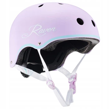 Детский шлем Raven Essto Violet/Mint р. XS 48-52 (smj471)