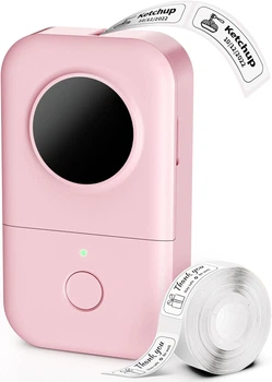 Машина для изготовления этикеток Phomemo D30, розовый
