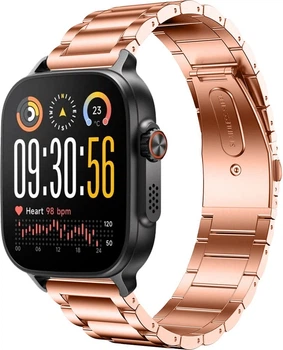 Металевий Браслет Shape для Realme Watch 5 Rose Gold (43967-27)