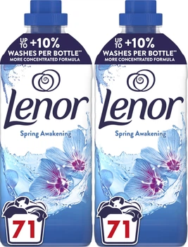 Кондиціонер для білизни Lenor Пробудження весни 71 цикл прання 2 x 1.491 л (8700216724074/2)