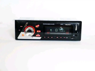 Автомагнитола 4x50W Pioneer SPOWER 1283 FM 16 ГБ USB+SD+AUX Mp3 с подключением телефона и пультом управления
