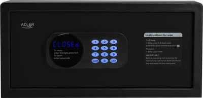 Сейф Adler AD 1045 з електронним кодом та замком (5905575910646)