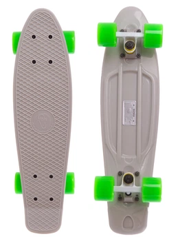 Скейт Пенни Борд Penny Fish Skateboards Фиш Серый 57см (FC12)