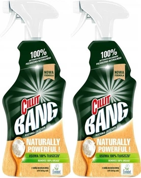 Спрей для кухні Cillit Bang Naturally Powerful 2 x 750 мл (5900627093384/2)