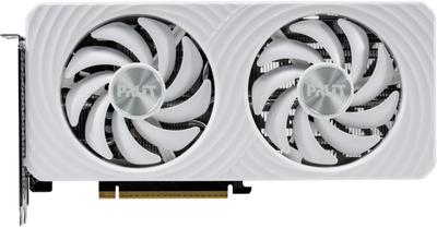 Видеокарта Palit PCI-Ex GeForce RTX 5060 Ti White OC 8GB GDDR7 (128bit) (2602/28000) (DisplayPort, HDMI) (NE7506TU19P1-GB2062M)