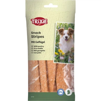 Лакомство для собак Trixie Snack Stripes с мясом птицы 10 шт 100 г (MLZ6632)