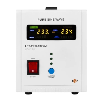 ИБП с правильной синусоидой LPY-PSW-500VA (350Вт)