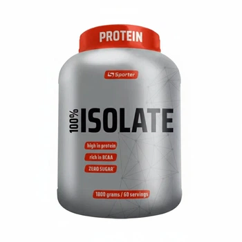 Сивороточный изолят Sporter 100% Isolate, 1.8 кг - Печенье-крем