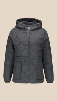Куртка однотонная женская LAWA WBC02487 M Черный shop (2000999466694)