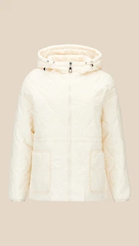 Куртка однотонна жіноча LAWA WBC02487 S Молочний shop (2000999466779)