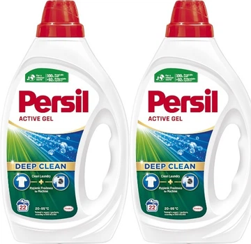 Гель для прання Persil Active Gel Deep Clean 22 цикли прання 2 x 0.99 л (9000101599060/2)