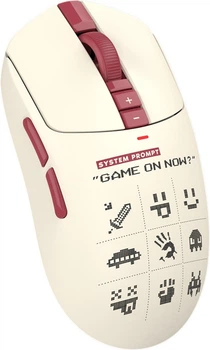 Mysz A4Tech Bloody R72 Ultra Duo Wireless/USB Pixels Red (A4TMYS47743)