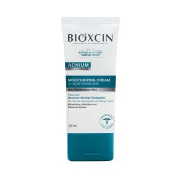 Крем для лица против акне BIOXCIN - матующий контроль себума и уменьшение воспалений, 50 мл