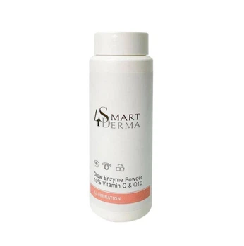 Smart4derma illumination Освітлююча ензимна пудра з Q10 та 10% Вітаміну C 120 г