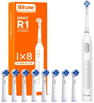 Електрична зубна щітка Bitvae R1 White