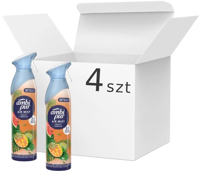 Освіжувач повітря Ambi Pur Fruity Tropics 4х185 мл (8700216261883/4)