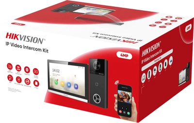 Комплект відеодомофону Hikvision DS-KIS610-P
