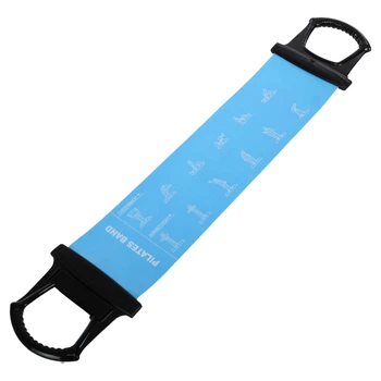 Стрічка-еспандер для фітнесу та йоги SP-Sport Pilates Band 8038 10LB 57х15 см Блакитний (684165750e05cb05d46eabcd)
