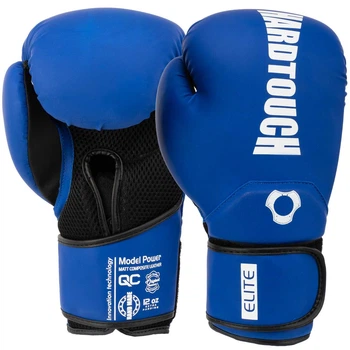 Перчатки для бокса боксерские перчатки Hard Touch Elite 5229 14 унций Blue