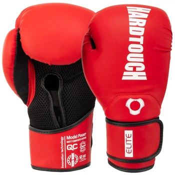 Перчатки для бокса боксерские перчатки Hard Touch Elite 5229 12 унций Red