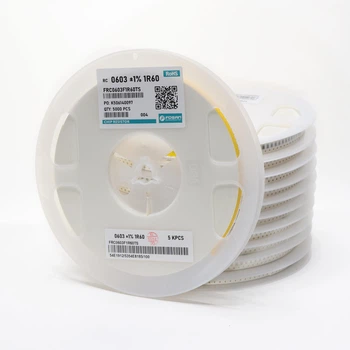 Резисторы SMD 0603 на бобине 1/10 Вт / RF0603-1R60-FJ / 1.6 Ом / 1% / 5000 шт