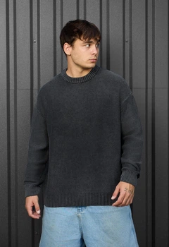 В'язаний светр Staff 104 graphite L