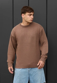 В'язаний светр Staff 102 brown L