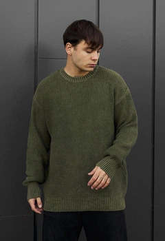 В'язаний светр Staff jk khaki oversize XL